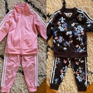 Two toddler (4) adidas tracksuits ! Perfect condition.